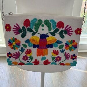 Impressions Colorful Embroidered Clutch